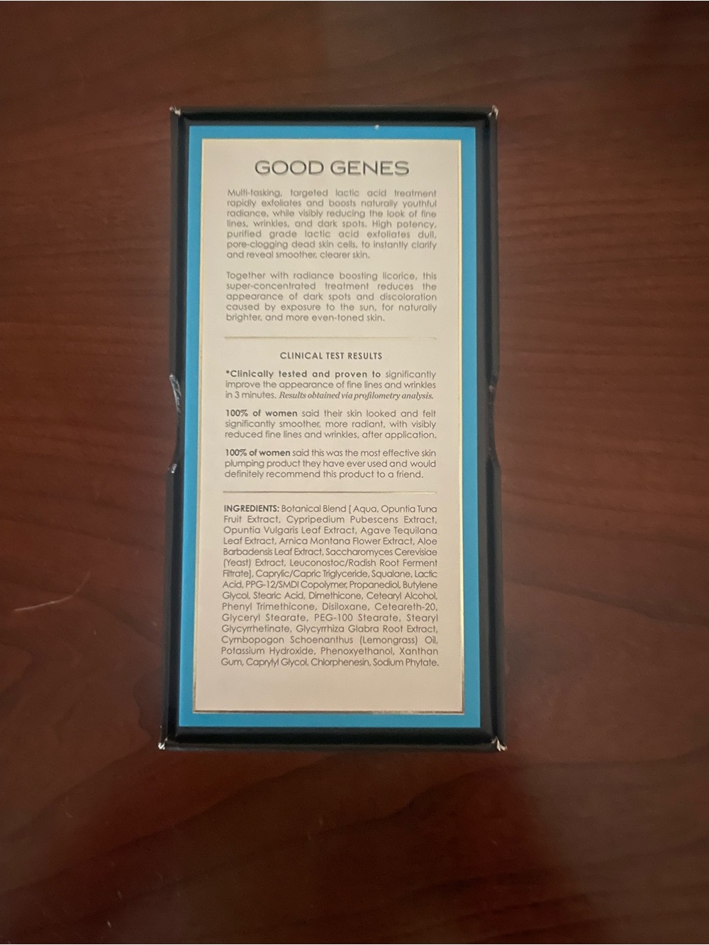 Sunday Riley Good Genes Lactic Acid Serum - Blue and White Packaging - Picture 3 of 4